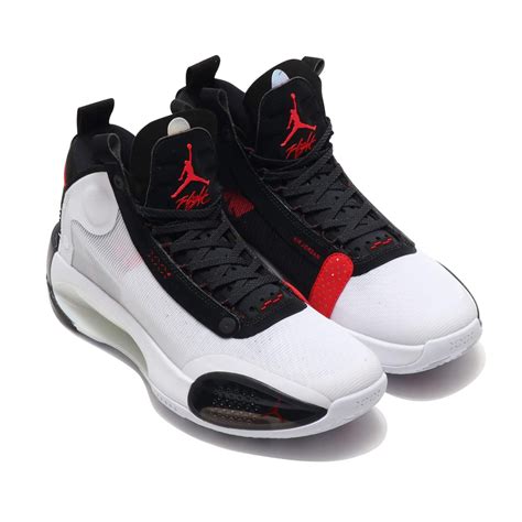 jordan xxxiv white black red